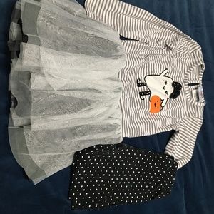 Halloween Ghost dress and leggings